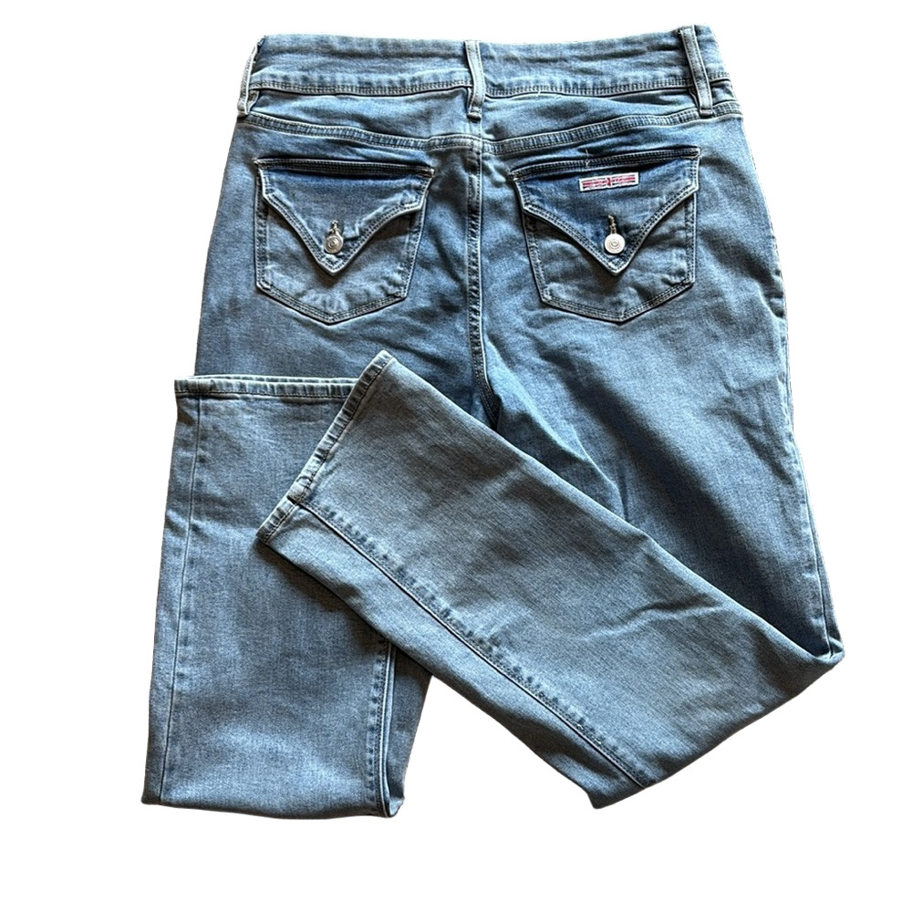 Hudson Woman’s 6 Collin Flap Pocket Straight Leg Jeans